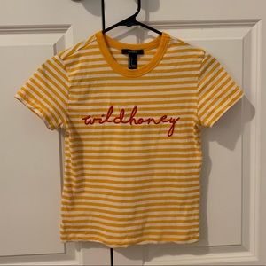 Forever 21 wild honey graphic tee size S